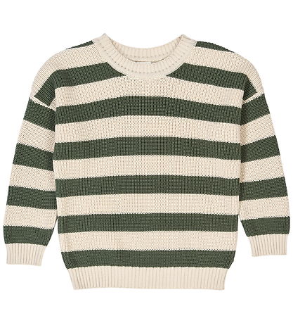 Müsli Bluse - Strik - Stripe - Oak