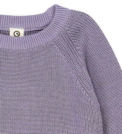 Müsli Bluse - Strik - Lilac Fog
