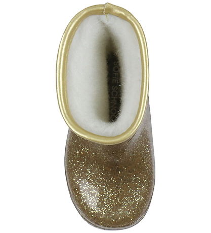 Sofie Schnoor Gummistøvler m. For - Champagne m. Glimmer