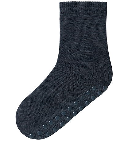 Name It Strømper - 2-pak - Uld/Bomuld - NmmWak - Skridsikker - D