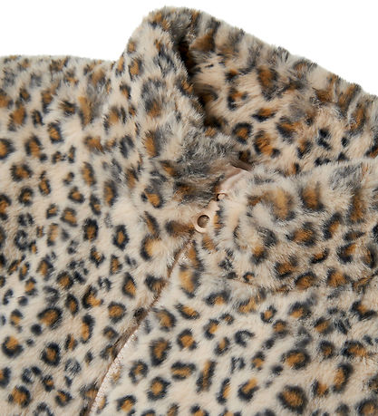 Name It Fleecejakke - NkfMila - Oxford Tan/Leo