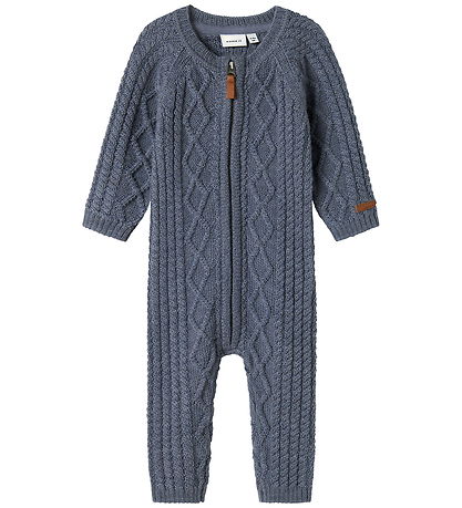 Name it Heldragt - Strik - uld - NbmWrilla - Folkstone Gray