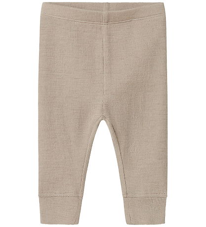 Name It Leggings - Uld - Rib - NbmWossa - Satellite