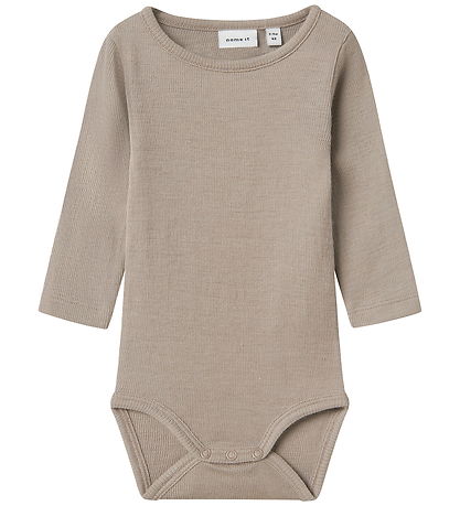 Name It Body l/æ - Uld/Silke - Rib - NbmWossa - Satellite