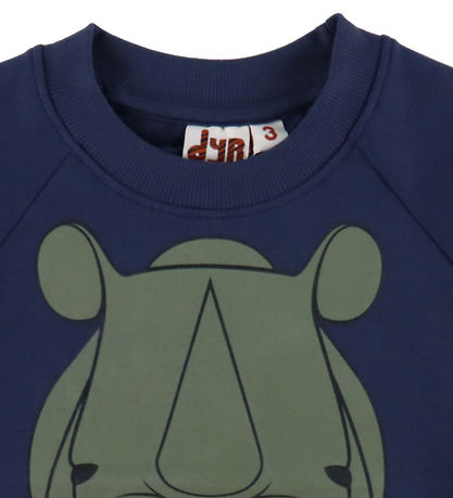 DYR-Cph Sweatshirt - Dyrbellow - Dk Navy Naesehorn