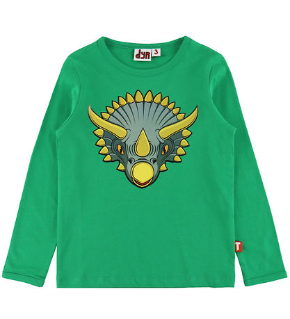 DYR-Cph Bluse - Dyrshedding - Grass Green Triceratops