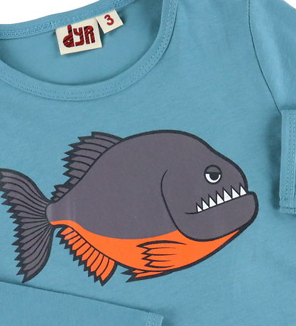 DYR-Cph Bluse - Dyrshedding - Grey Duck Piratfisk