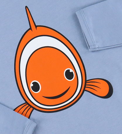 DYR-Cph Bluse - Dyrshedding - Blue Grey Klovnfisk