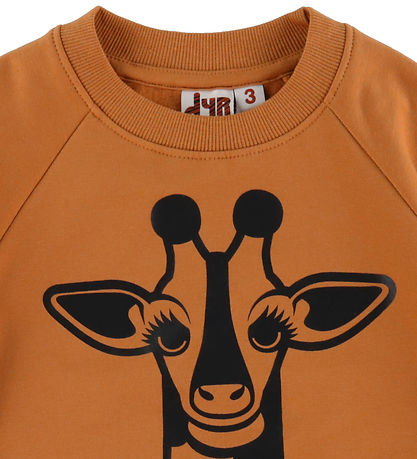 DYR-Cph Sweatshirt - Dyrbellow - Golden Honey Giraf