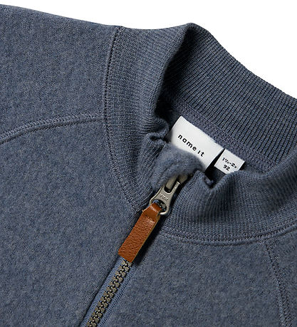 Name It Cardigan - Uld - NmmWmino - Folkstone Gray