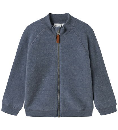 Name It Cardigan - Uld - NmmWmino - Folkstone Gray