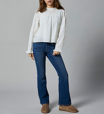 LMTD Jeans - Flared - NlfBlibling - Medium Blue Denim