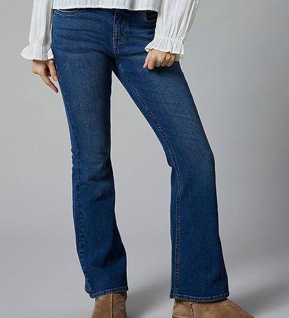 LMTD Jeans - Flared - NlfBlibling - Medium Blue Denim