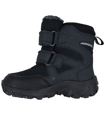 En Fant Vinterstøvler - Velcro TEX - Ebony