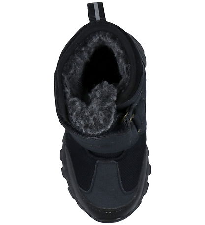 En Fant Vinterstøvler - Velcro TEX - Ebony