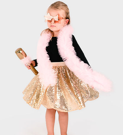 Den Goda Fen Udklædning - Tutu Disco Gold Set - Guld