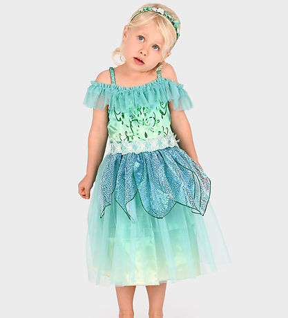 Den Goda Fen Udklædning - Dress Butterfly Fairy - Blå