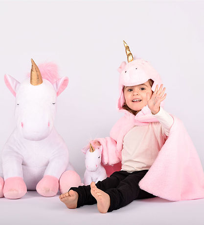 Den Goda Fen Udklædning - Cape Unicorn - Pink
