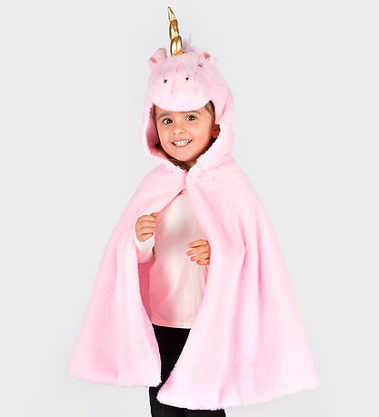 Den Goda Fen Udklædning - Cape Unicorn - Pink