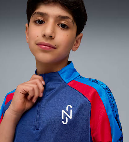 Puma Bluse - 1/4 Zip - Neymar JR Playmaker - Blå