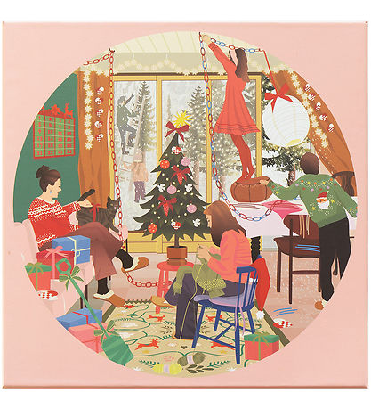 Vissevasse Puslespil - 1000 Brikker - 65x65cm - A Day In Decembe