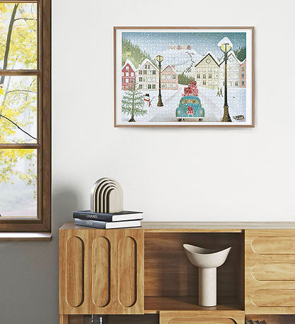 Vissevasse Puslespil - 1000 Brikker - 63x45 cm - Let It Snow