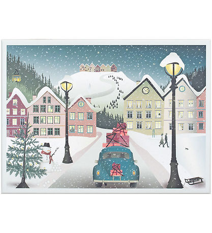 Vissevasse Puslespil - 1000 Brikker - 63x45 cm - Let It Snow