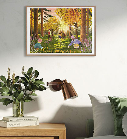 Vissevasse Puslespil - 1000 Brikker - 63x45 cm - Forest Treasure