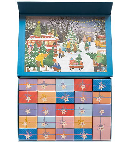 Vissevasse Puslespil Kalender - 24 Boxes - 1000 Brikker - Christ