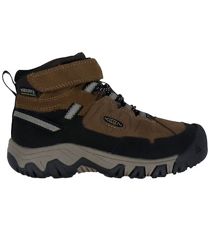 KEEN Vinterstøvler - KE TARGHEE IV MID WP C - BISON-BRINDLE