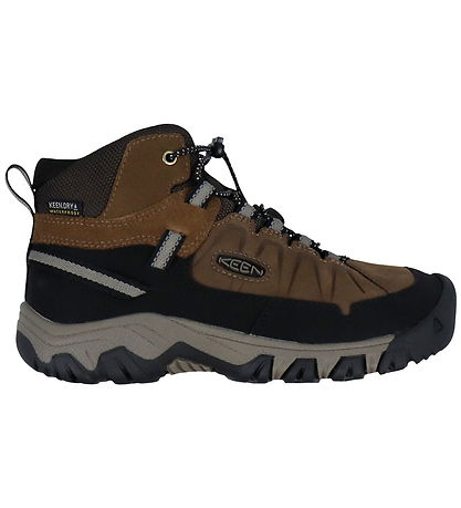 KEEN Vinterstøvler - KE TARGHEE IV MID WP Y - BISON-BRINDLE