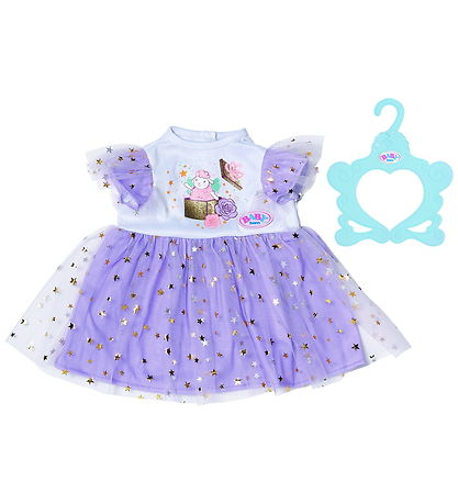 BABY born Dukketøj - Kjole - Lilac Tutu - 43 cm