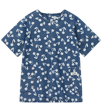 Liewood Kjole - Angelica - Denim - Cherry Blossom/Medium Blue De