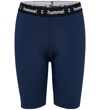 Hummel Cykelshorts - hmlJR Pulse - Dress Blues