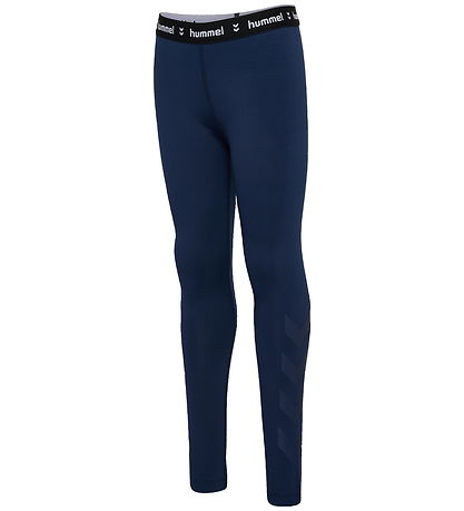 Hummel Leggings - hmlJR Pulse - Dress Blues