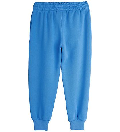 Mini Rodini Sweatpants - Dog - Blå