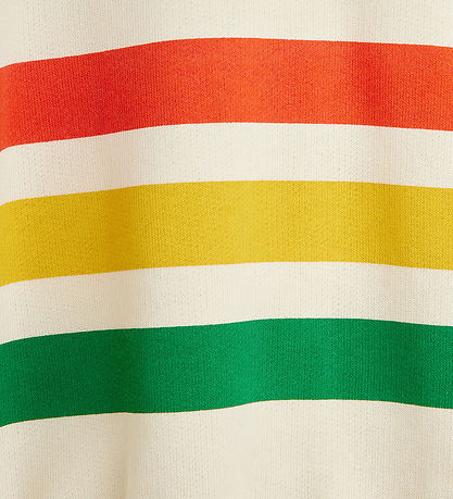 Mini Rodini Sweatpants - Bear Stripe - Off-White