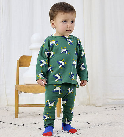 Bobo Choses Sweatshirt - La Oca All Over - Grøn