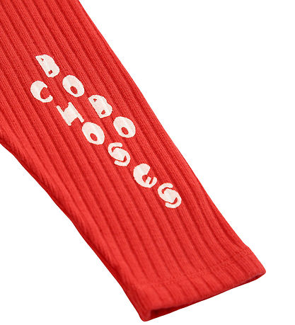 Bobo Choses Leggings - Rib - Rød