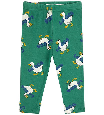 Bobo Choses Leggings - La Oca All Over - Grøn