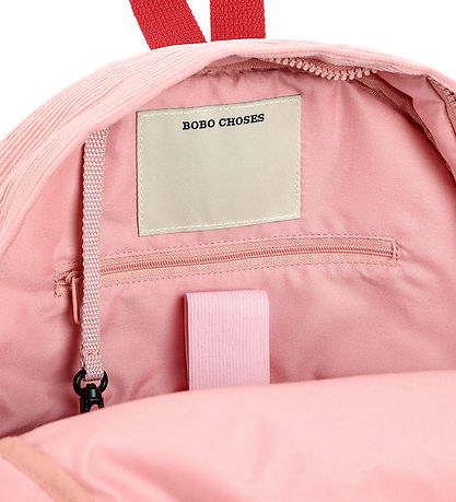 Bobo Choses Skoletaske - Fløjl - Color Block