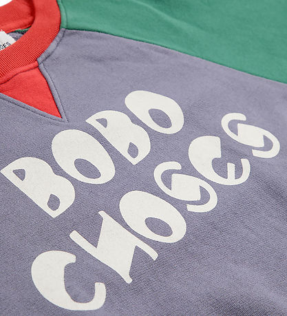 Bobo Choses Sweatshirt - Color Block Ranglan - Multicolor