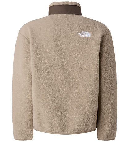 The North Face Fleecejakke - Mushroom Grey/Smokey Brown