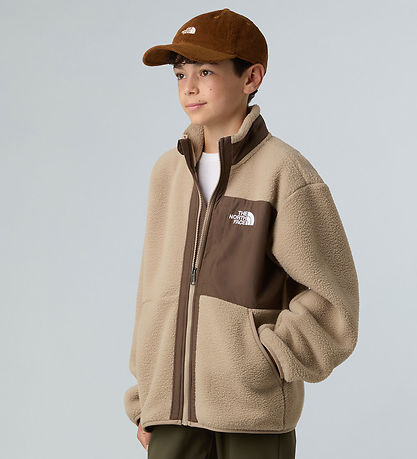 The North Face Fleecejakke - Mushroom Grey/Smokey Brown