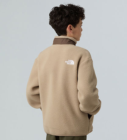 The North Face Fleecejakke - Mushroom Grey/Smokey Brown