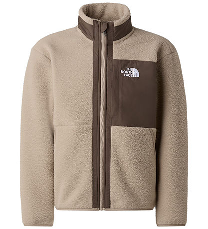 The North Face Fleecejakke - Mushroom Grey/Smokey Brown