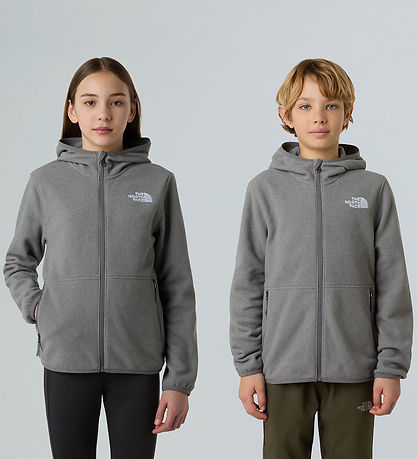 The North Face Fleecejakke - Glacier FZ - Mid Grey Heather