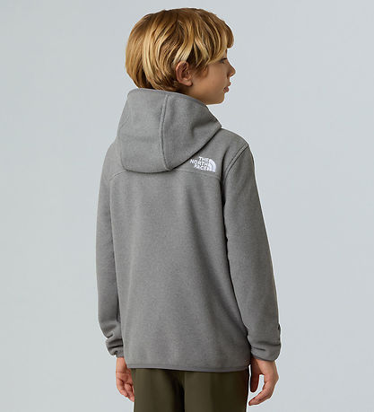 The North Face Fleecejakke - Glacier FZ - Mid Grey Heather