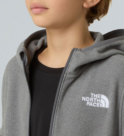 The North Face Fleecejakke - Glacier FZ - Mid Grey Heather