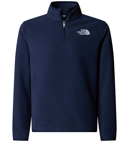 The North Face Fleecetrøje - Glacier - 1/4 Zip - Summit Navy